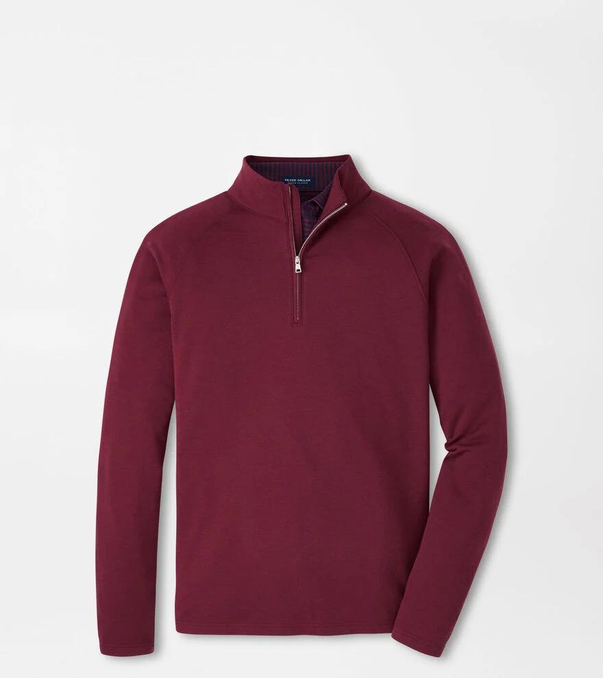 Peter Millar Mens Excursionist Flex Performance Pullover | Color: Vermouth | Size: M Product Image