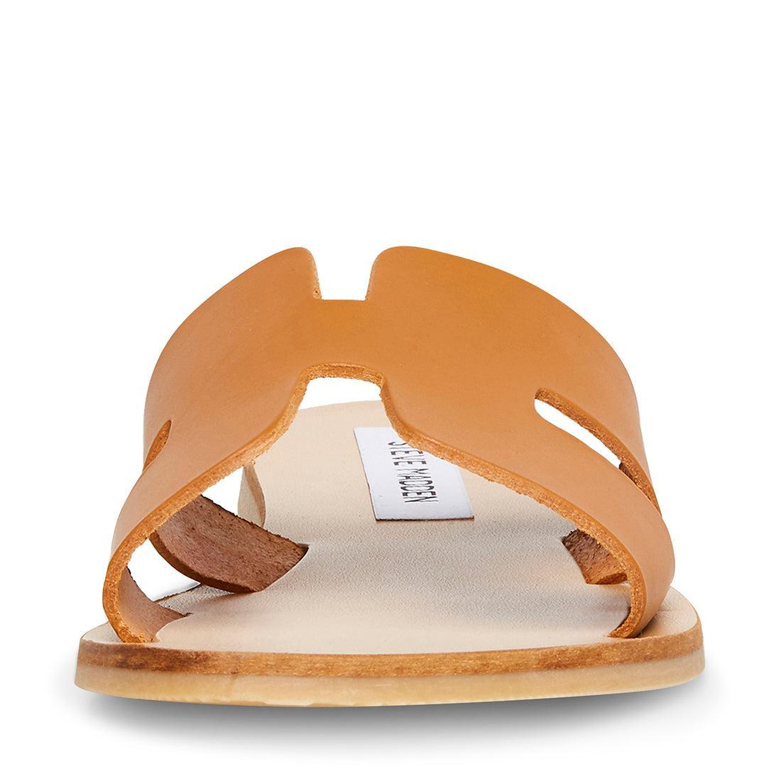 GREECE COGNAC LEATHER - SM REBOOTED Female Product Image