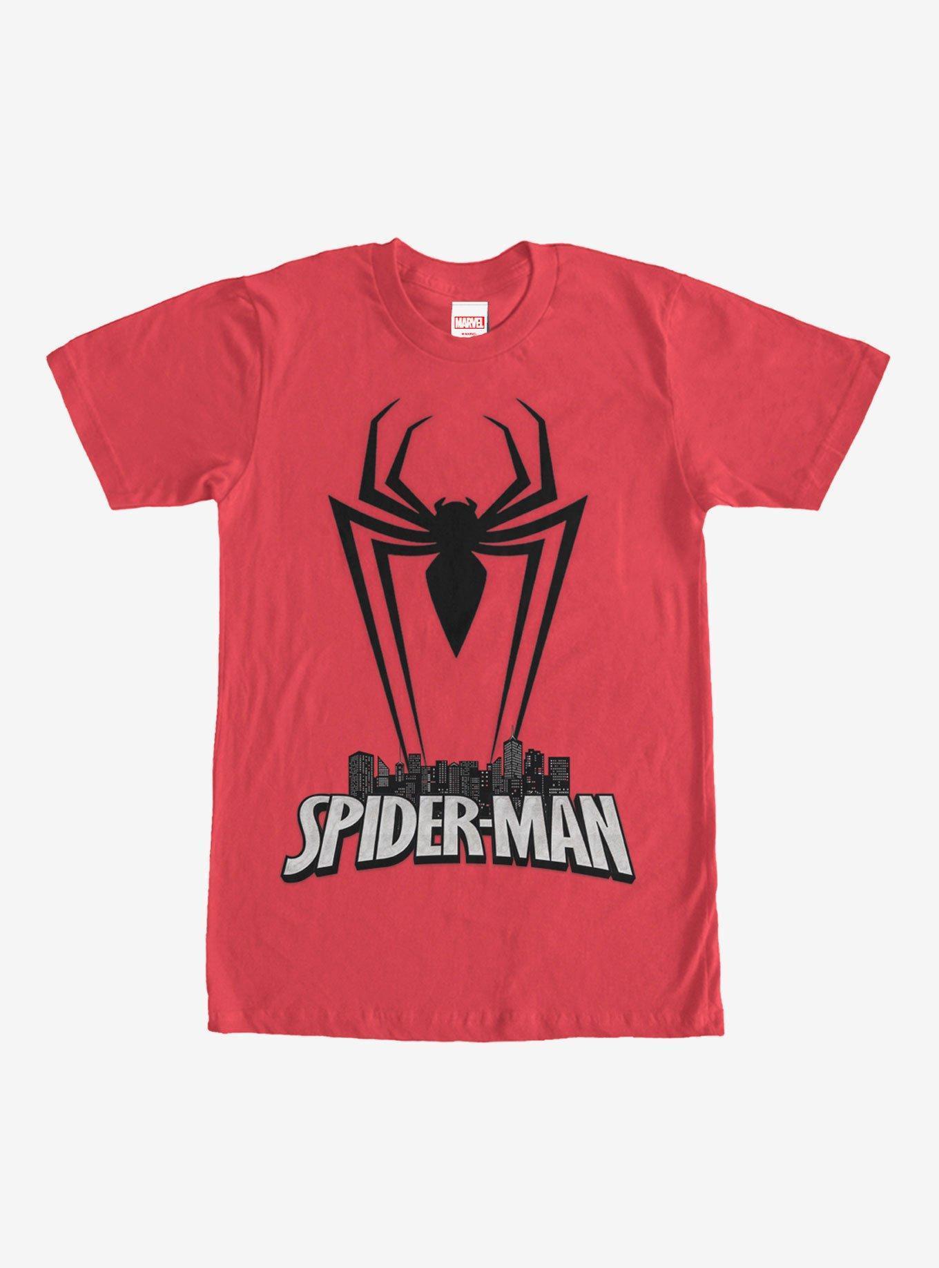 Marvel Spider-Man Spider Silhouette T-Shirt Product Image