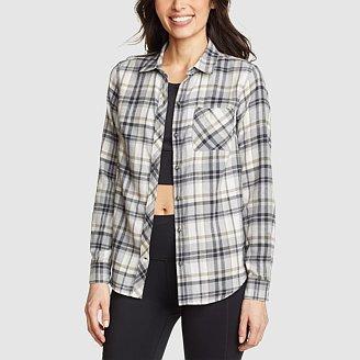 Women's Forest Flannel Shirt Product Image