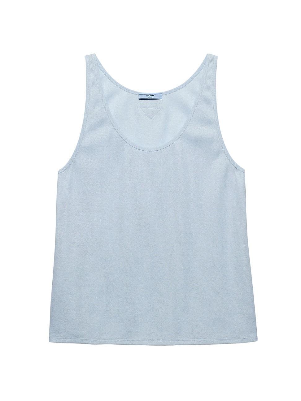 Womens Ribbed Knit Tank Top product image