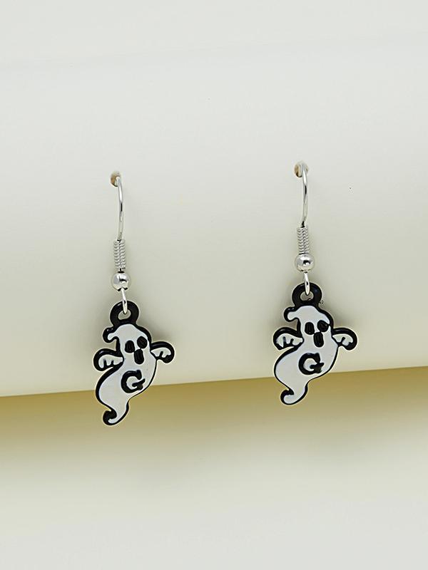 Halloween Geometric Drop Earrings Product Image