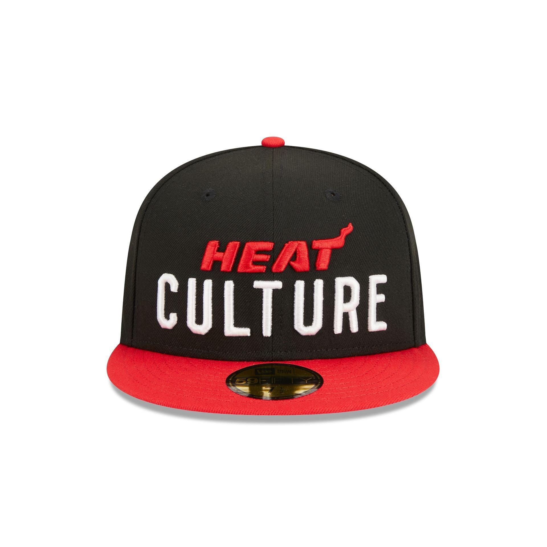 Miami Heat 2023 City Edition 59FIFTY Fitted Hat Male Product Image