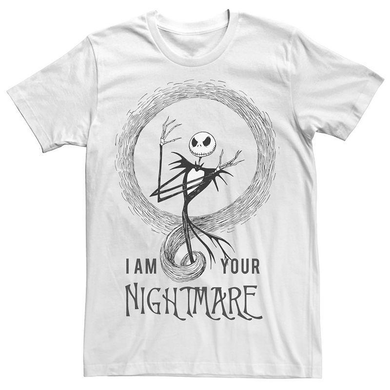 Mens The Nightmare Before Christmas Jack I Am Your Nightmare Graphic Tee Product Image