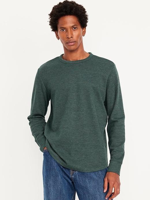 Long-Sleeve French Rib T-Shirt Product Image