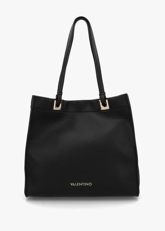 VALENTINO GARAVANI Post Relove Recycle Nero Shopper Bag In Bke Product Image