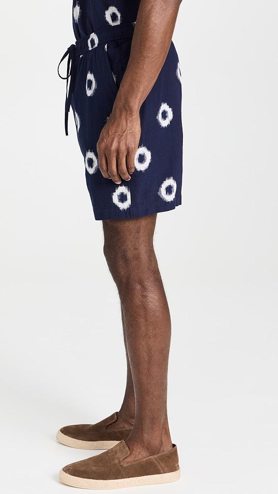 Wax London Kurt Circle Ikat Shorts 7.75" | Shopbop Product Image