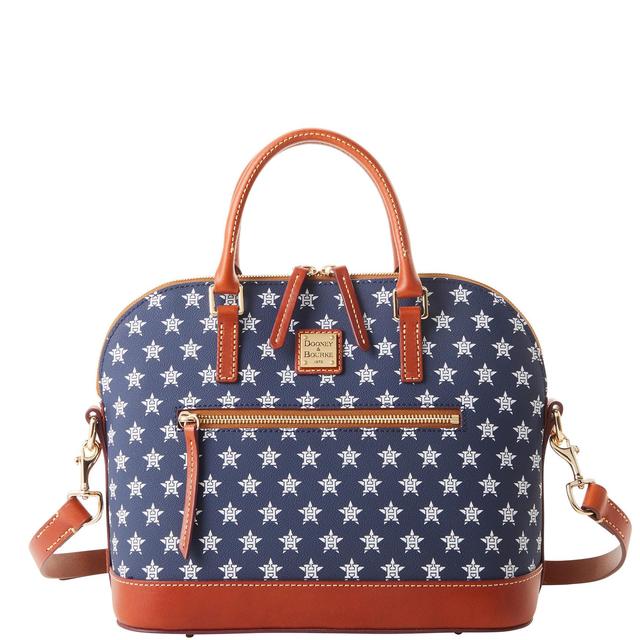 Dooney & Bourke MLB Astros Domed Zip Satchel Product Image