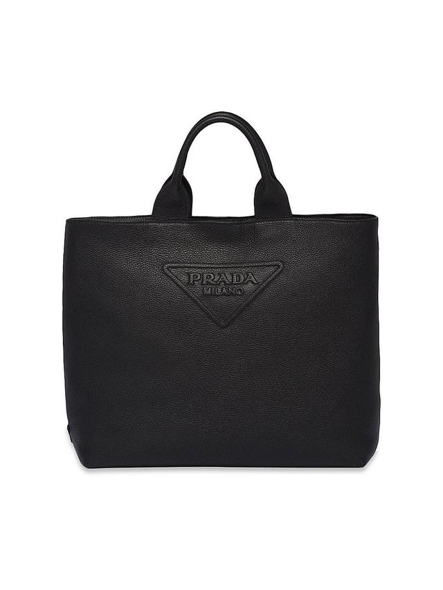Mens Leather Tote Product Image