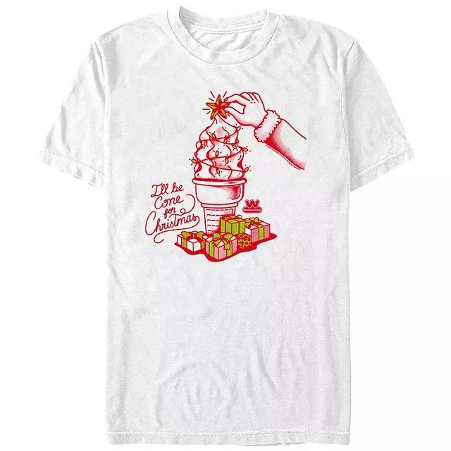 Mens Wienerschnitzel Ill Be Cone For Christmas Graphic Tee Product Image