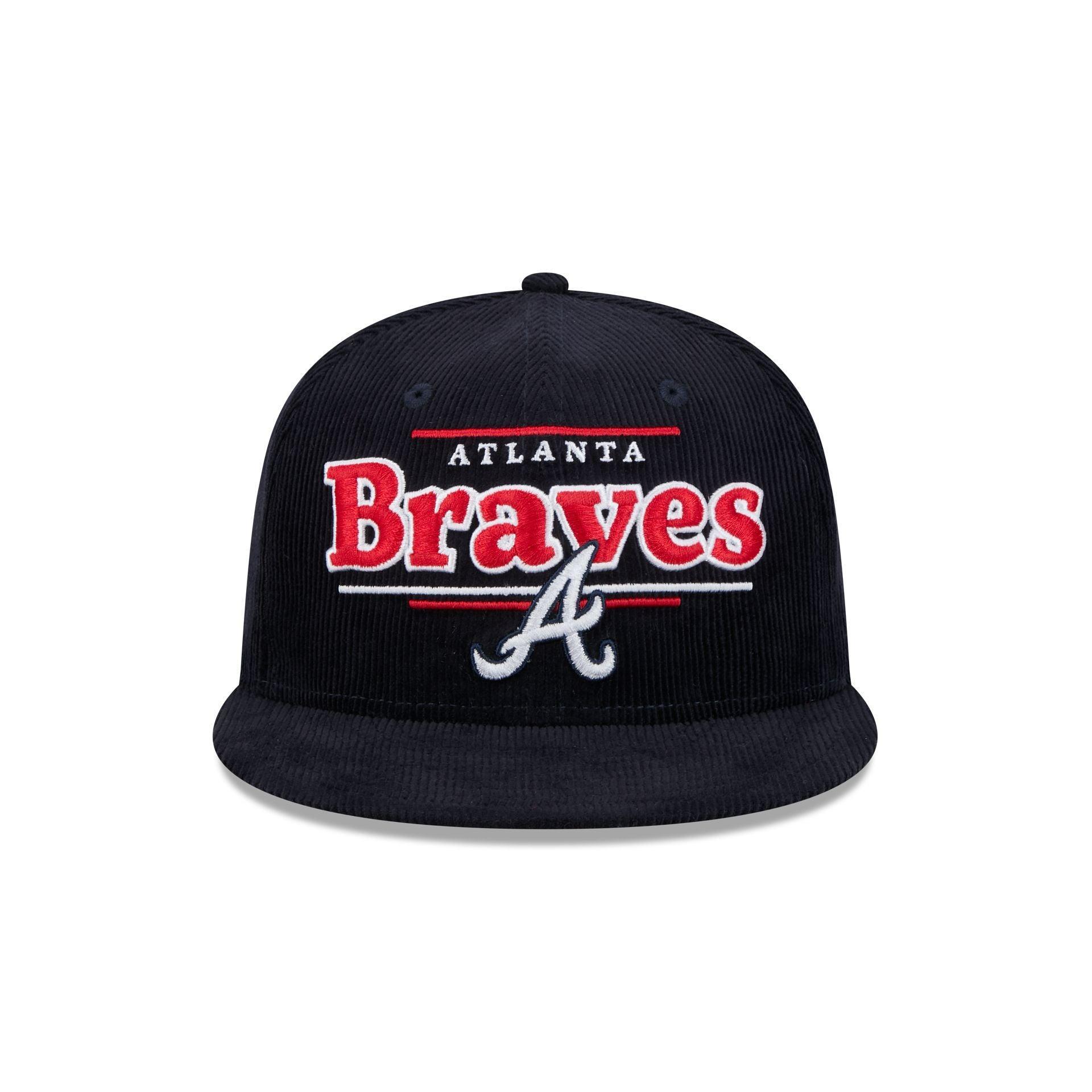 Atlanta Braves Throwback Display 9FIFTY Snapback Hat Male Product Image