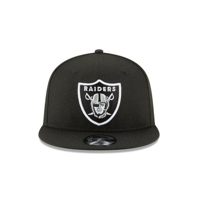 Las Vegas Raiders Black and White 9FIFTY Snapback Hat Male Product Image