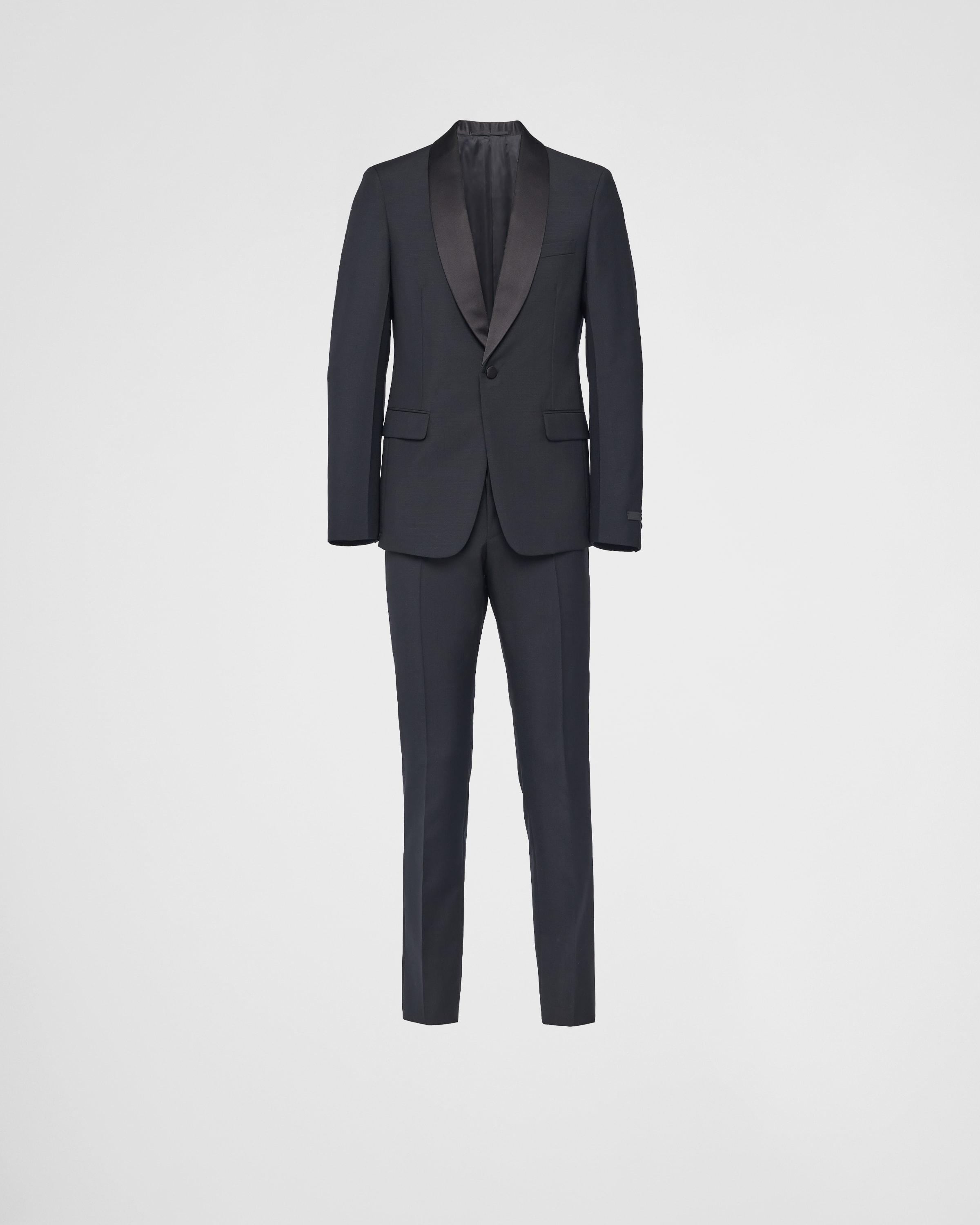 Single-breasted wool and mohair tuxedo Product Image