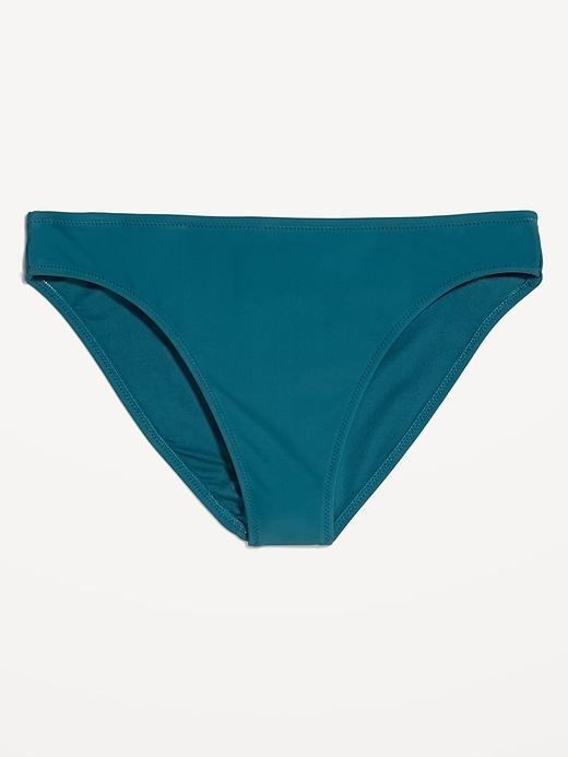 Mid-Rise Bikini Swim Bottoms Product Image