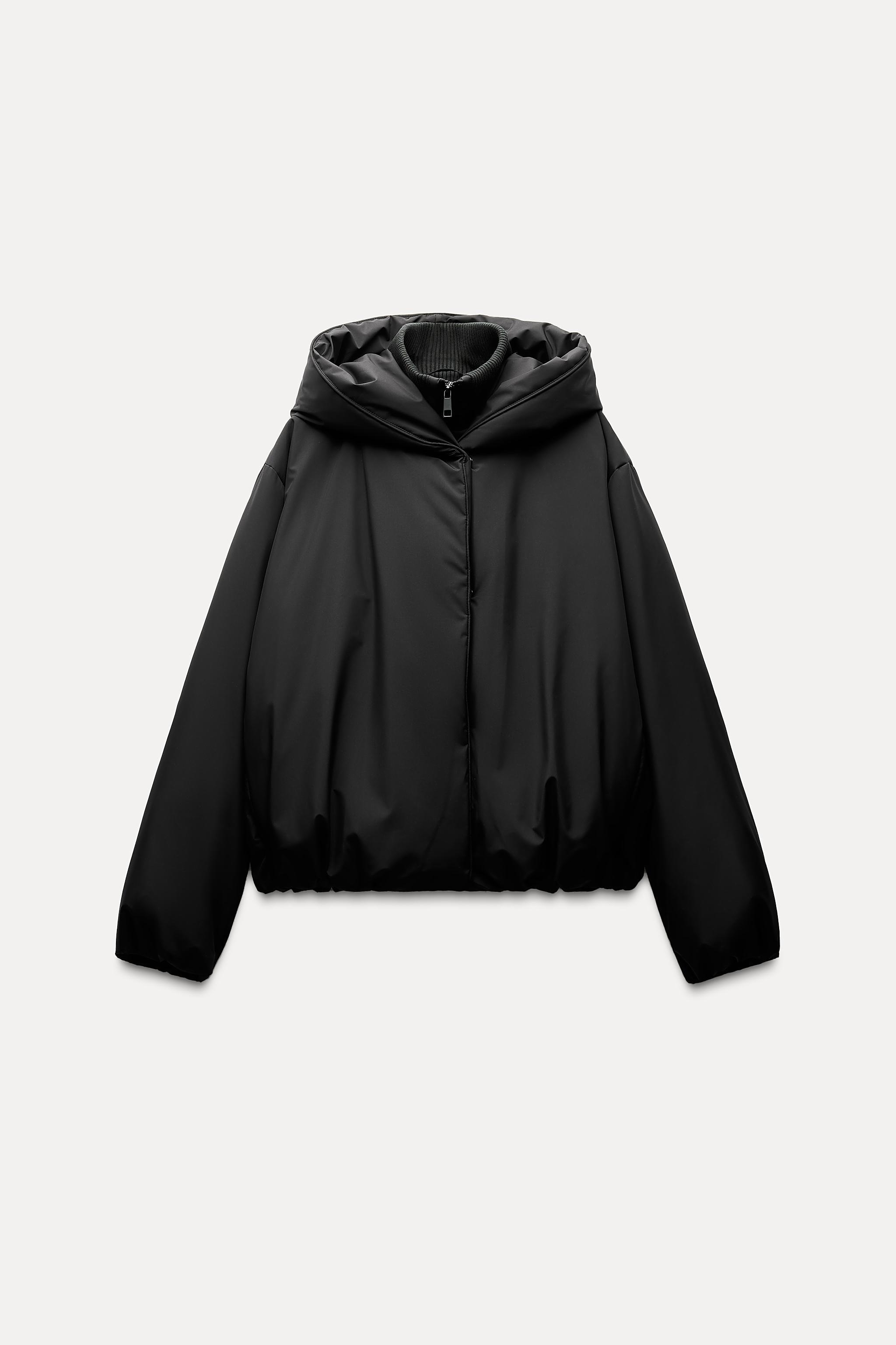 HOODED QUILTED JACKET Product Image