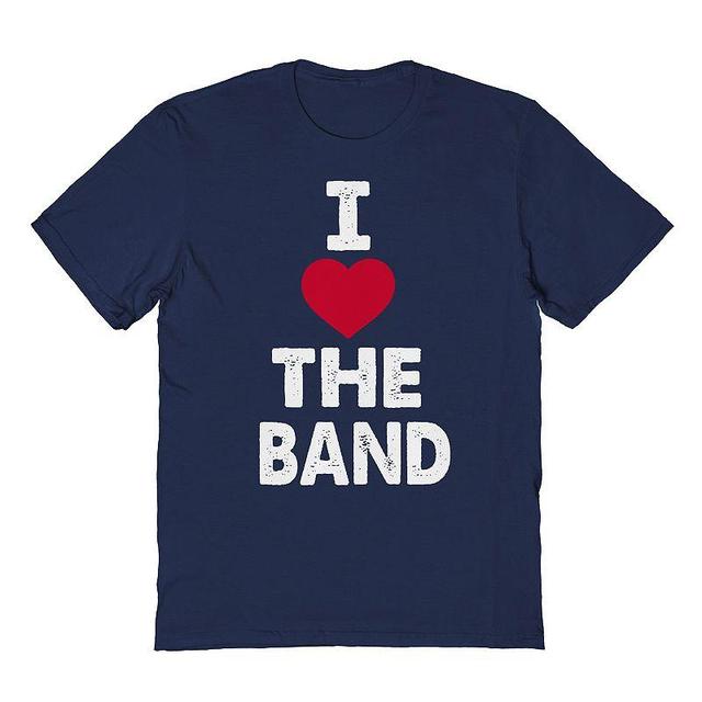 The Band Mens T-Shirt Blue Product Image