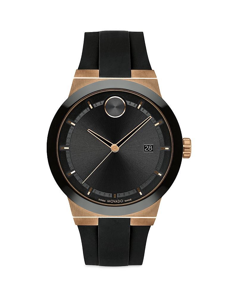 Movado Bold Mens Black Swiss Quartz Fusion Watch Product Image