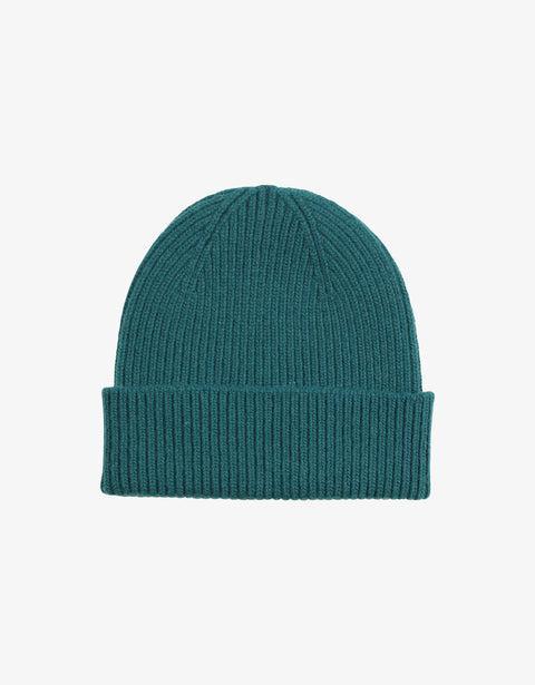 Merino Wool Beanie - Ocean Green Product Image