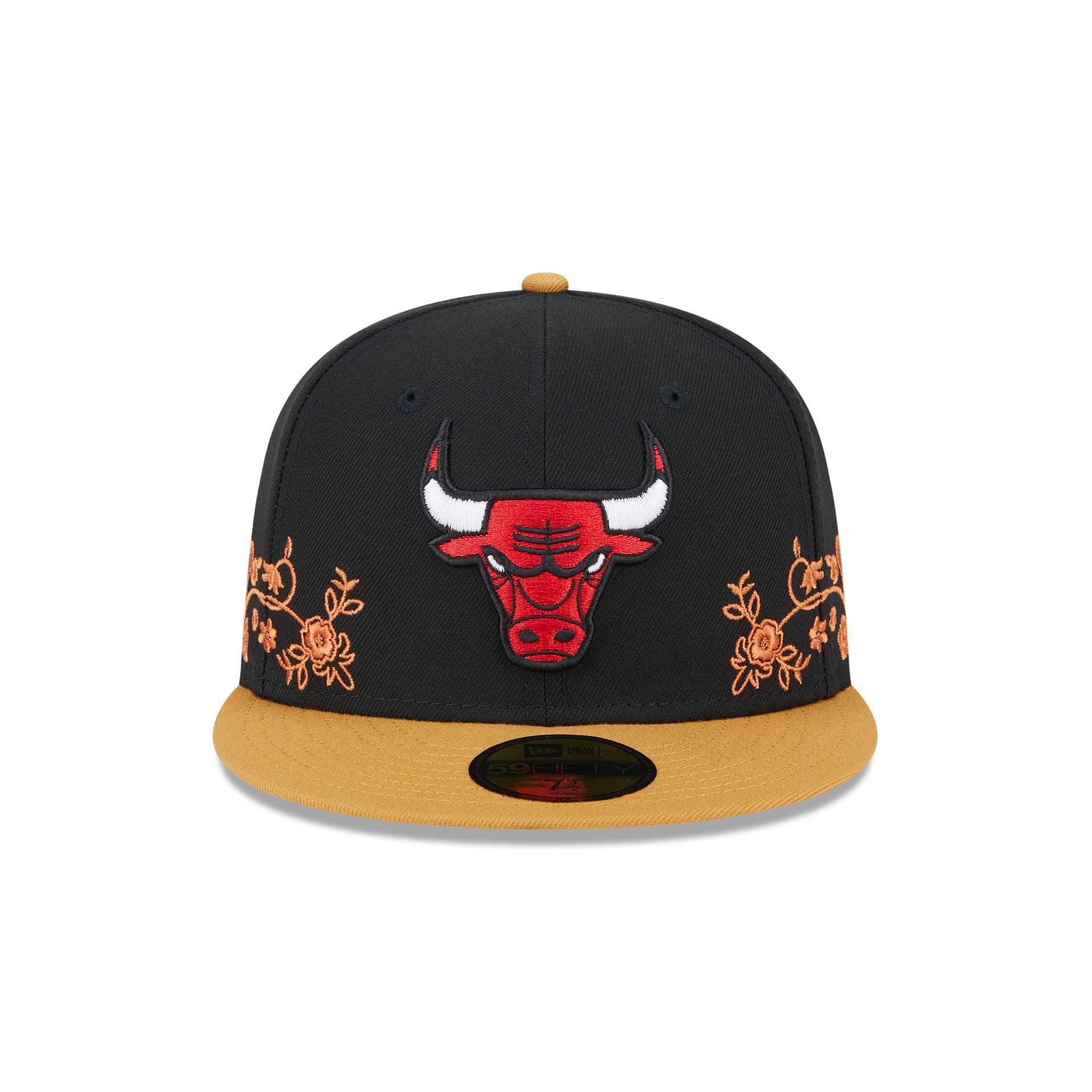 Chicago Bulls Floral Vine 59FIFTY Fitted Hat Male Product Image