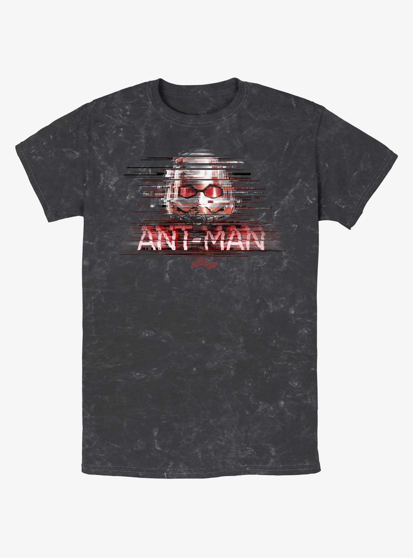 Marvel Ant-Man and the Wasp: Quantumania Ant-Man Glitch Mineral Wash T-Shirt Product Image