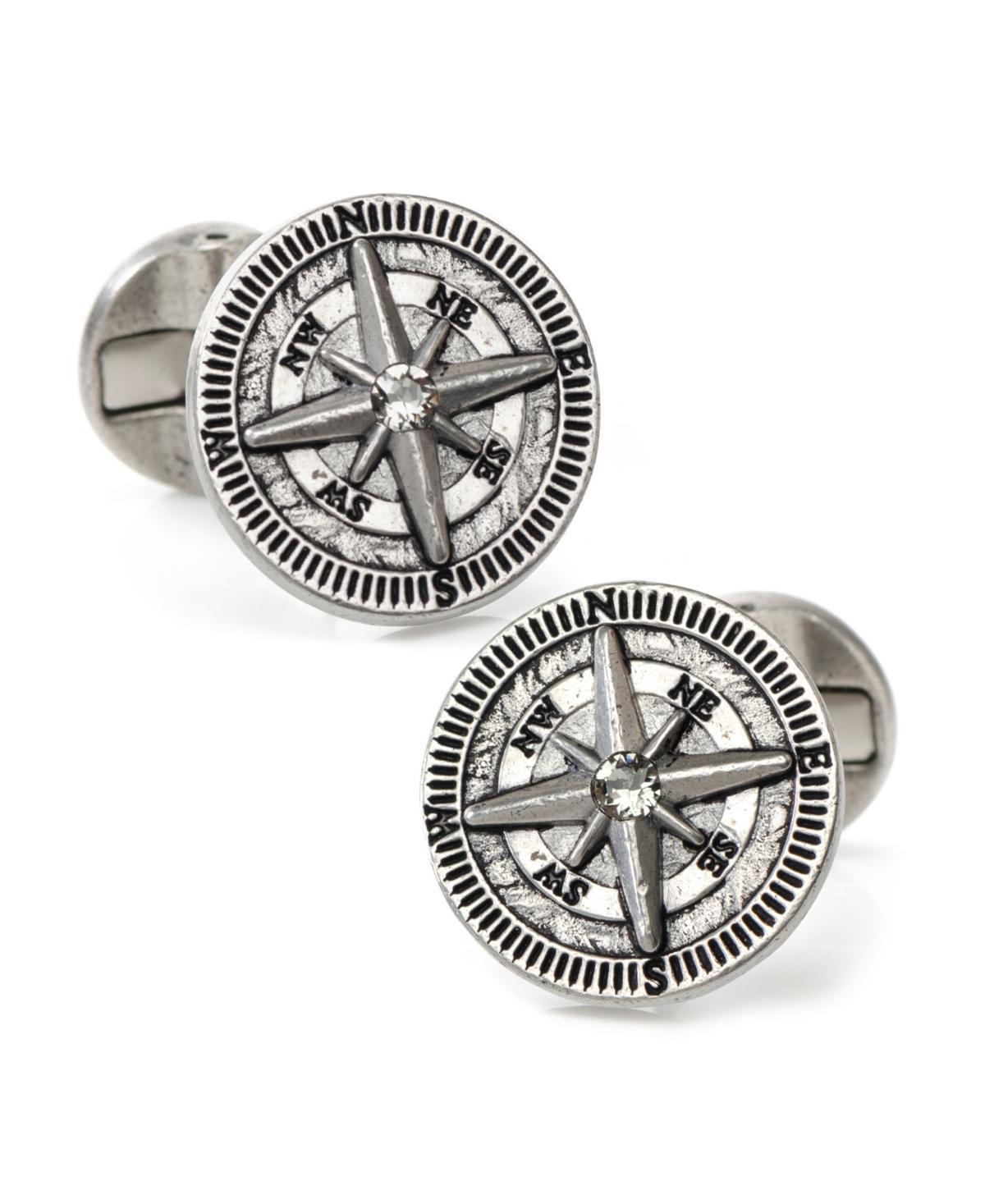 Cufflinks, Inc. Compass Stainless Steel Cuff Links Product Image