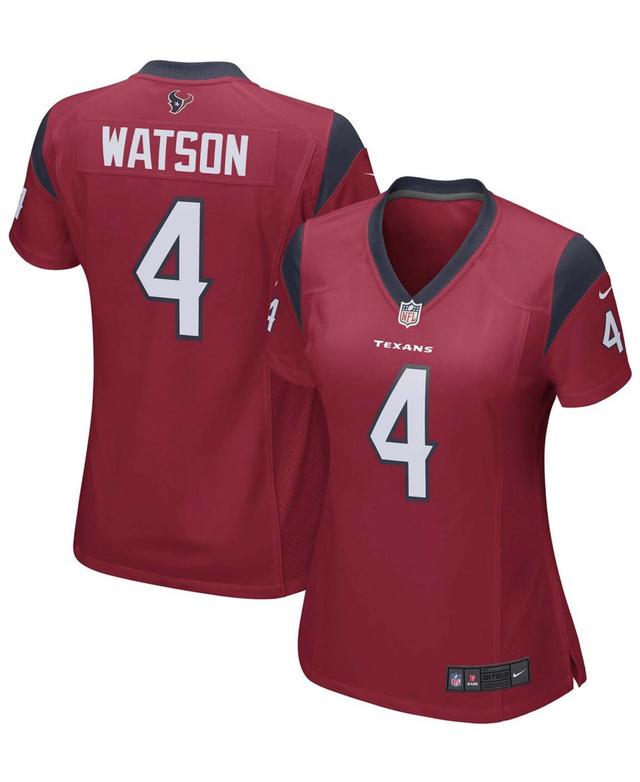 Nike Womens Deshaun Watson Houston Texans Player Game Jersey - Red - Red Product Image