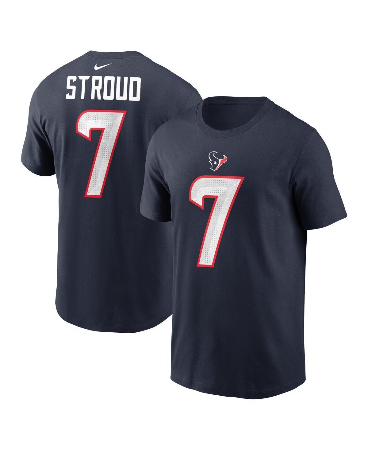 Mens Nike C.J. Stroud Houston Texans Player Name & Number T-Shirt Product Image