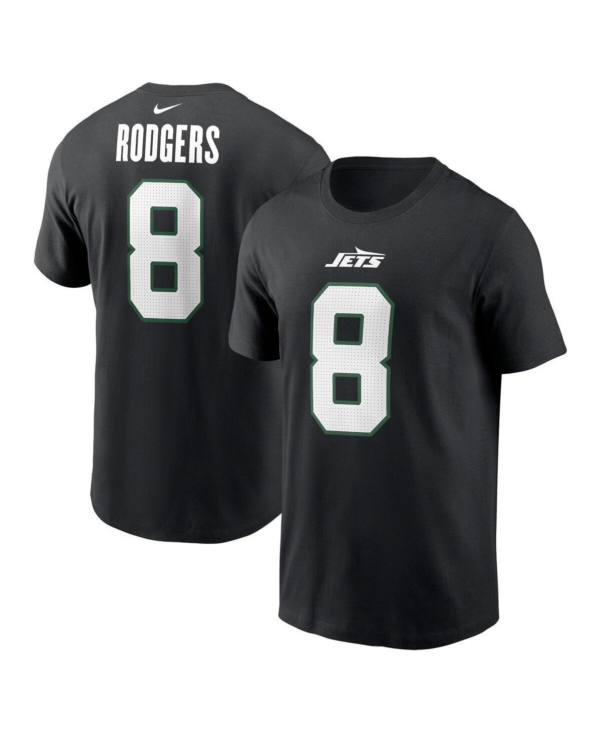 Mens Nike Aaron Rodgers New York Jets Name & Number T-Shirt Product Image