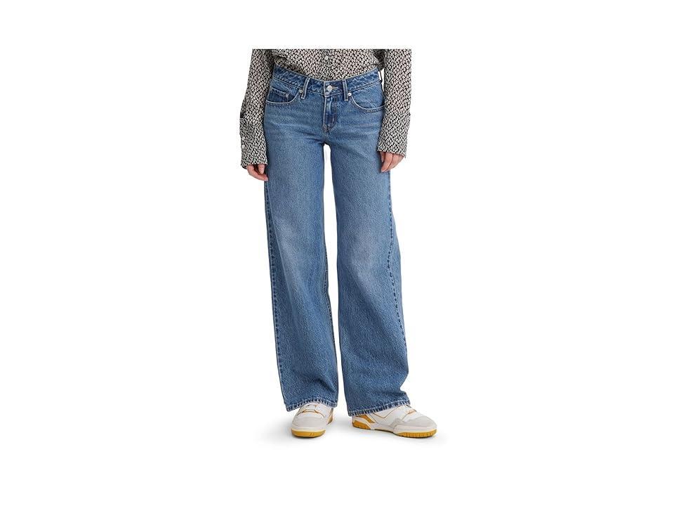 Levis Loose Low Rise Wide Leg Jeans in Real Recognize Real Product Image