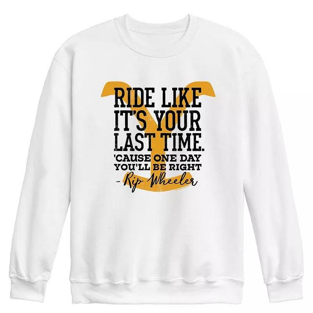 Mens Yellowstone Last Time Sweatshirt Product Image