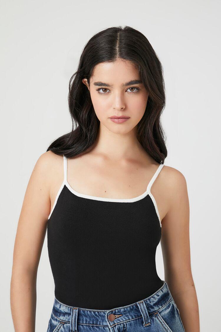 Sweater-Knit Cami Bodysuit | Forever 21 Product Image