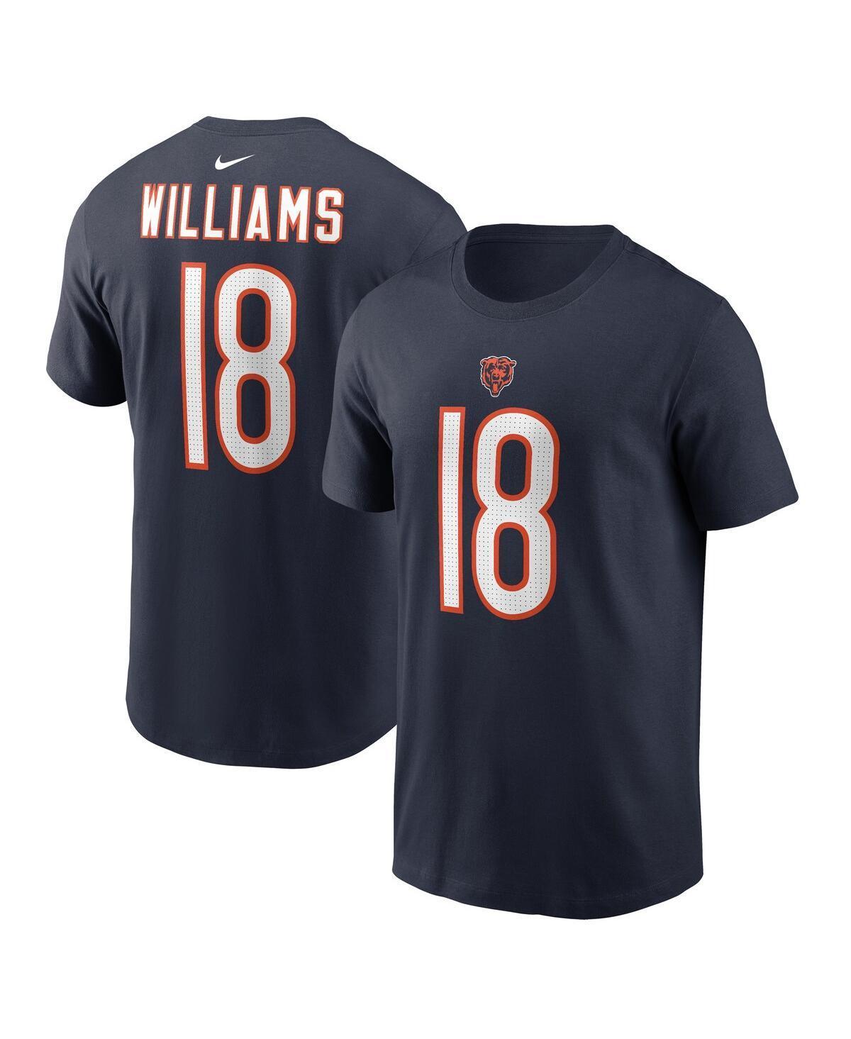 Nike Mens Caleb Williams Chicago Bears 2024 Nfl Draft First Round Pick Fuse Name Number T-Shirt Product Image