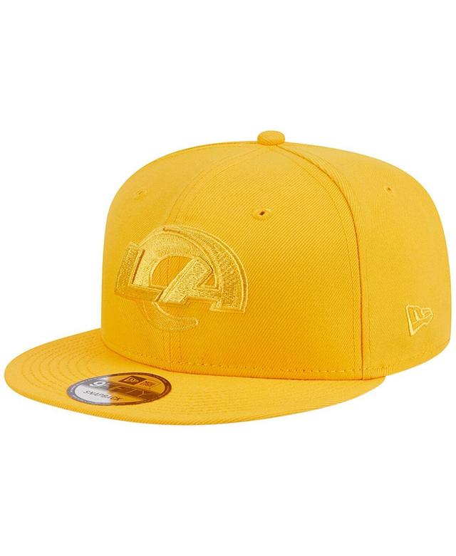 Mens New Era Gold Los Angeles Rams Color Pack 9FIFTY Snapback Hat Product Image