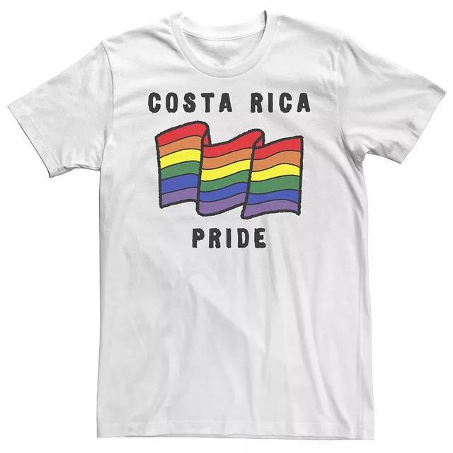 Big & Tall Fifth Sun Costa Rico Pride Sketched Flag Tee, Mens Product Image