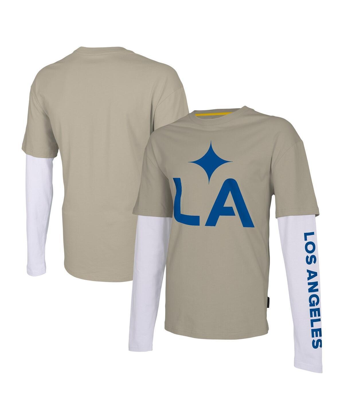 Mens Stadium Essentials Tan La Galaxy Status Long Sleeve T-shirt Product Image