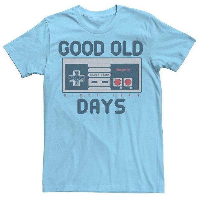 Mens Nintendo NES Controller Good Old Days Retro Tee Product Image