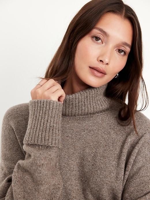 SoSoft Turtleneck Tunic Sweater Product Image