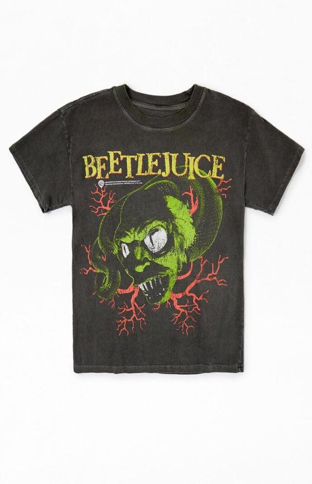 Men's Beetlejuice Snake Head T-Shirt Product Image