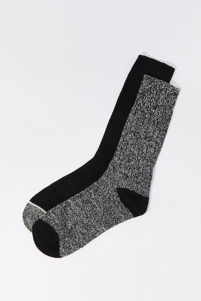 Knit Crew Socks (2 Pack) Male Product Image