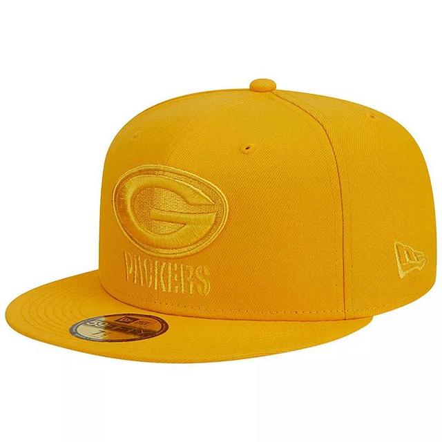 Mens New Era Green Bay Packers Color Pack 59FIFTY Fitted Hat Product Image