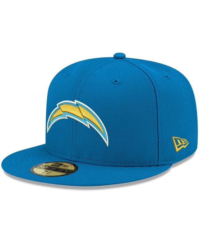 Mens Powder Blue Los Angeles Chargers Team Basic 59Fifty Fitted Hat Product Image