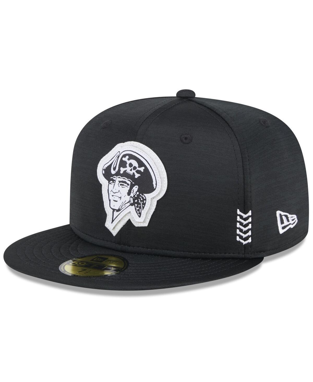 Mens New Era Black Pittsburgh Pirates 2024 Clubhouse 59FIFTY Fitted Hat Product Image