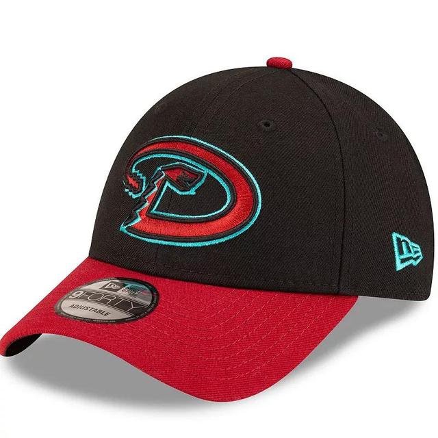 Mens New Era /Red Arizona Diamondbacks Road The League 9FORTY Adjustable Hat Product Image