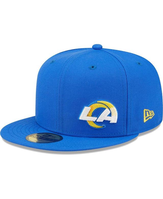 Mens New Era Royal Los Angeles Rams Flawless 59FIFTY Fitted Hat Product Image