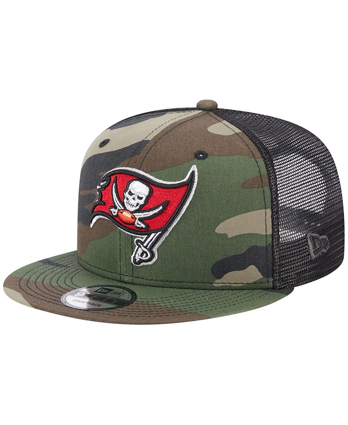 Mens New Era Camo Tampa Bay Buccaneers Classic Trucker 9FIFTY Snapback Hat Product Image