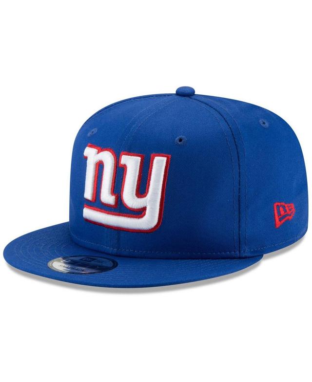 Mens New Era Royal New York Giants Basic 9FIFTY Adjustable Snapback Hat Product Image