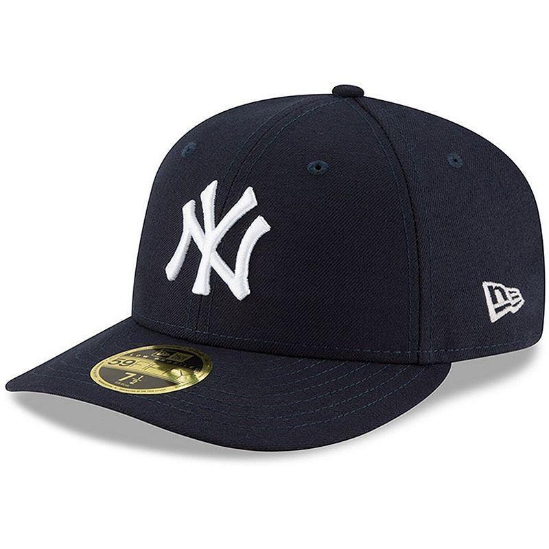 Mens New Era New York Yankees Authentic Collection On Field Low Profile Game 59FIFTY Fitted Hat Blue Product Image