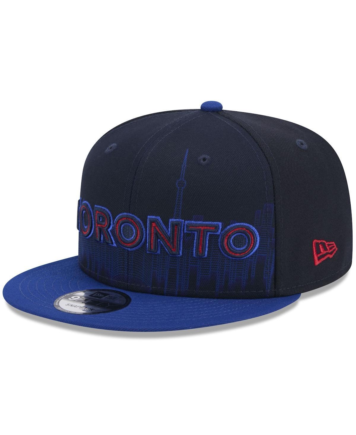 New Era Mens Navy Toronto Blue Jays 2024 City Connect Alternate 9FIFTY Snapback Hat Product Image