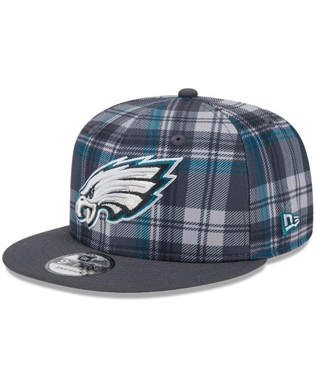 New Era Mens Gray Philadelphia Eagles 2024 Sideline Statement 9FIFTY Snapback Hat - Gray Product Image