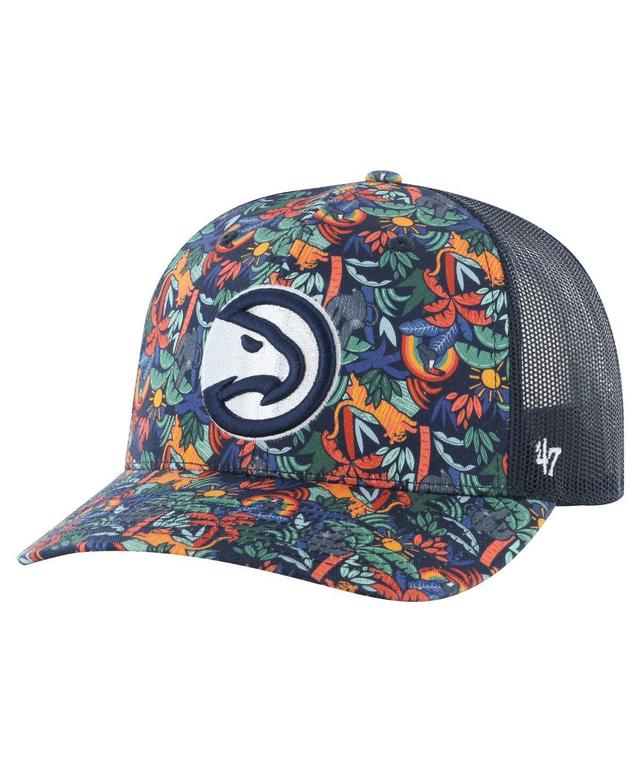 Mens 47 Atlanta Hawks Jungle Trucker Adjustable Hat, Blue Product Image